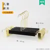 Perchas para Ropa de Mujer para Tiendas de Ropa, Acrílico Negro para Hombre, Algodón para Niños, Cuerda Plástica, Clips Antideslizantes para Ropa y Pantalones, Venta al por Mayor