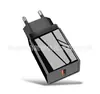 Carregador de Celular Multi-Portas Cinco Portas Padrão Europeu e Americano Transfronteiriço, Adaptador de Carregamento Rápido Quatro Portas, Três Portas, Duas Portas, Cabeça de Carregamento Padrão UK 5V2A