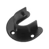 Asiento de Fijación con Brida Abierta Barra para Colgar Ropa Asiento Redondo para Tubo Soporte Redondo para Tubo de Ropa de Armario Soporte Redondo para Tubo