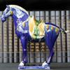 Enfeites de Cavalo em Cerâmica Tang Sancai, Presentes Nacionais, Artesanato de Cavalo, Decorações de Sala de Estar, Rack Antigo Chinoiserie Decorações de Mesa