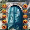 Nuevas Decoraciones Transfronterizas para Fiesta de Halloween, Decoraciones de Calabaza, Colgantes para Puerta, Decoraciones Colgantes para la Entrada de la Puerta de Halloween