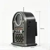 2026 Reproductor de Audio Multifuncional Rx-82Cs Retro Nostálgico Ajustable Fm/Am/Sw Bluetooth Alimentado por Energía Solar