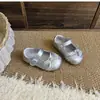 Sapatos de Couro com Bolinhas para Meninas Sapatinhos de Princesa com Laço de Cadarço para Bebê Sapatos Sociais para o Primeiro Aniversário do Bebê Sapatos para Caminhada de Crianças Pequenas