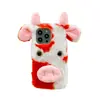 Adecuado para Apple 17 17Pro Vaca de Peluche Funda para Teléfono Iphone17E Cubierta para Teléfono Funda para Teléfono 17Pro