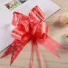 49 flores de tirón suministros para celebración de bodas cinta de lazo caja de regalo de boda empaque decoración de coche de boda tirador de manija de puerta flores de tirón al por mayor