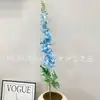 Flor Artificial Grande Delfínio Azul Jacinto Passadeira de Casamento Passadeira de Casamento Arranjo de Flores Flor Artificial Decoração Adereços para Fotografia