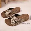 Sandalias de Boca de Pez de Verano Transfronterizas Europeas y Americanas para Mujer, Cuñas de Suela Gruesa, Sandalias Casuales de Comercio Exterior, Estilo Nuevo, Venta al por Mayor, Tallas Grandes