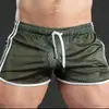 Shorts esportivos masculinos de malha sem forro para verão, atividades ao ar livre, fitness, corrida, respiráveis, leves, malha larga, transfronteiriços