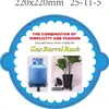 Suporte de Flores de Ferro Luxuoso com Rodas Universais, Suporte Móvel Multifuncional para Vasos de Flores de Ferro, Suporte de Armazenamento para Cilindro de Gás, Fornecimento do Fabricante
