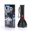 Linterna LED Brillante de Cruce de Fronteras Larga Duración Zoom Exterior Impermeable Multifuncional Recargable Linterna Láser Blanca