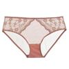 Roupa Íntima Feminina Sexy de Renda Europeia e Americana Algodão Puro no Cavalo Levanta Bumbum Roupa Íntima Sexy Recorte Ultra Fino Calcinha de Cintura Baixa