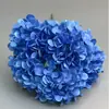 Buquê de Flores Artificiais Transfronteiriço, 420 Peças, Buquê de 5 Cabeças, Haste Única Grande de Hortênsia, Flor Falsa de Casamento, Arranjo de Corredor, Flor Decorativa