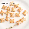 Oso Acrílico Estampado de Galleta Cuentas Sueltas Hecho a Mano Accesorios para Joyería DIY Materiales Pulsera con Cuentas Materiales para Collar