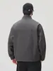 2026 Nova Jaqueta Curta com Gola Alta Masculina Outono Solta Versátil Roupa Exterior Casual Top Jaqueta Leve para Negócios Outono