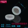 Junta de silicona de 4 puntos Fuelle de PTFE Manguera de entrada de agua 6 puntos Válvula de goma de 1 pulgada con junta de filtro