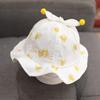 Chapéu de bebê Primavera e Outono Super Fofo Bebê Bonito Menina Princesa Pescador Chapéu Guarda-sol de verão Protetor solar fino para bebê recém-nascido
