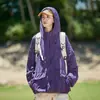 Ropa de Piel con Capucha Fresca de Verano UPF+ Ropa Delgada de Protección Solar Ropa Casual de Protección Solar para Hombre Chaqueta Anti-UV