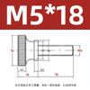 Venta al por mayor de fábrica spot GB834 tornillo de ajuste de paso galvanizado moleteado de cabeza alta manual