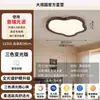 Luz de Techo para Dormitorio Ultradelgada, Nuevo Diseño de Grano de Madera, Estilo Vintage, Moderna y Sencilla, Nube con Protección Ocular, Luz para Habitación Infantil L263