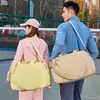 Bolsa de Tênis, Bolsa de Mão, Bolsa Esportiva Feminina, Mochila Cross-Body para Badminton, Grande Capacidade com Compartimento Independente para Sapatos, Bolsa Esportiva para Fitness