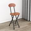 Silla de Comedor Portátil para el Hogar, Taburete, Silla con Respaldo, Silla de Capacitación, Silla para Dormitorio de Estudiantes, Silla de Computadora Simple, Nueva Silla Plegable