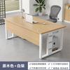 Escritorio de computadora Escritorio simple moderno Escritorio de oficina y silla Combinación Escritorio de jefe Escritorio de personal