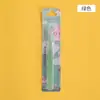 Pinzas para pestañas postizas 1 Pieza pinzas rosas rectas codo plano pinzas ESD pinzas para diario pinzas de pegamento