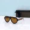 Óculos de Sol de Designer Luxuosos Óculos Protetores Uv400 Anti-Radiação Anti-Ultravioleta Tamanhos Europeus e Americanos 1225
