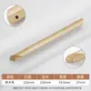 Cajón de Madera Tirador Pequeño Agujero Único Gabinete de TV Armario Puerta de Armario Manija de Puerta Manija Estilo Chino Mango Redondo Cabeza de Champiñón