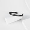 Pulsera de Moda de Estilo Europeo y Americano Marca Original Simple para Hombre y Mujer Pulsera Roll de Tres Líneas Pulsera de Pareja de Acero al Titanio Joyería