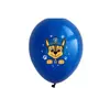 Set de Globos de Látex de Dibujos Animados Paw Patrol Fiesta de Cumpleaños Temática Infantil Globos Decorativos Impresos Engrosados Transfronterizos