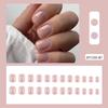 Parches para Uñas Estampados Más Vendidos, Estilo Igual al de Tiktok y Xiaohongshu Arte para Uñas, Estilo Corto Usable para Primavera y Verano Venta al por Mayor