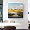 Pintura em Porcelana de Cristal, Pintura Decorativa para Sala de Estar, Pintura para Pendurar na Sala de Jantar, Pintura para Pendurar de Luxo Leve para Quarto, Pintura Plana Moderna em Vidro Temperado, Escritório