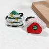 Diadema de Pelo de Muñeco de Navidad de Dibujos Animados Papá Noel Muñeco de Nieve Caramelo Alce Regalo de Vacaciones Accesorios para el Cabello para Niñas Diadema