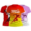 Camisetas de Manga Curta de Verão Personalizadas de Secagem Rápida com Gola Redonda, Roupas Personalizadas para Atividades, Uniformes Personalizados para Turmas, Roupas de Trabalho com Logo Impresso