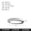 Lámpara de techo estilo italiano Zhongshan para sala de estar, dormitorio y habitación, protección ocular, minimalista moderno, lujo ligero, elegante, accesorio de iluminación para el hogar de forma redonda