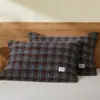 Toallas de Almohada de Algodón Puro, un Par de Toallas de Gasa de Algodón, Extra Grandes y Gruesas, Adecuadas para Todas las Estaciones, para Estudiantes, Adultos y Parejas, Absorben el Sudor