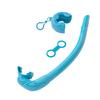 Tubo de respiración Guoyang Wet, buceo libre, tubo de respiración de silicona completo, plegable, almacenamiento, equipo de snorkel profesional, personalización