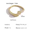 Anillo minimalista europeo y americano con tornillo abrible y tachuelas de diamante, anillo versátil de lujo ligero en dos tonos para el dedo índice de mujer, exquisito
