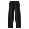 Suministro Directo Transfronterizo 420g Más Terciopelo Algodón Hua Pantalones de Chándal Dobladillo Abierto para Hombre 2026 Otoño/Invierno Nuevos Pantalones de Chándal Deportivos Holgados