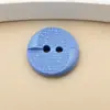 Botones de Plástico Redondos de Dos Agujeros con Puntos, Estilo Nuevo, Colores Macarrón para Tejer Suéteres, Decoración DIY