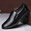 Zapatos Casuales de Vestir para Hombre sin Cordones Transfronterizos Tallas Grandes Formales de Oficina Retro Zapatos de Papá Mocasines para Hombre