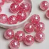 Dingyi 16mm Contas Redondas de Queijo Lua Fria Resina Óptica Galvanizada Contas com Furo Contas Soltas Corrente de Celular DIY Acessórios para Miçangas