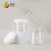 Jieying 68 Dientes 50-250ml Botella Transparente de Boca Ancha Tarro para Crema Botella para Mascarilla Capilar Botella para Crema Facial Tarro de Plástico para Mascotas 3 oz Onza