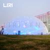 Hangzhou Shanghái tienda esférica grande de 30 m de diámetro tienda semiesférica para exposiciones y actividades efecto de iluminación es bueno