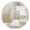 96 Adesivos de Frases para Colagem com Designs de Texto de Nicho Estilo Ins de Cura para Decorar Capas de Celular e Decalques de iPad