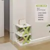 Zapatero Simple para el Hogar, Oficina Pequeña, Dormitorio, Espesado, a Prueba de Polvo, Ahorro de Espacio, Almacenamiento en Huecos, Zapatero