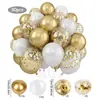 Set de 30 Globos de Látex con Lentejuelas Transfronterizo de Amazon para Fiesta de Cumpleaños Decoración de Boda Globos Engrosados
