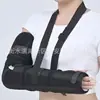 Órtese de Fixação para Articulação do Cotovelo Órtese Protetora de Cotovelo Cinta Fixa Longa Preta Tala Fixadora para Fratura do Antebraço