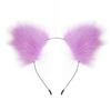 Orejas para vestir el cabello Lindo horquilla de juguete Accesorios de aro Juego Color sólido Conejo Amor